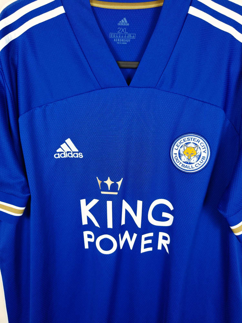 2020-21 Leicester City Home Shirt - detailed view