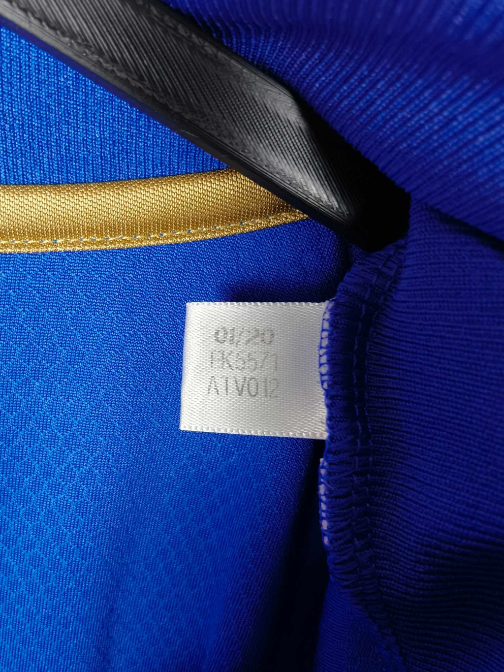 2020-21 Leicester City Home Shirt - detailed view