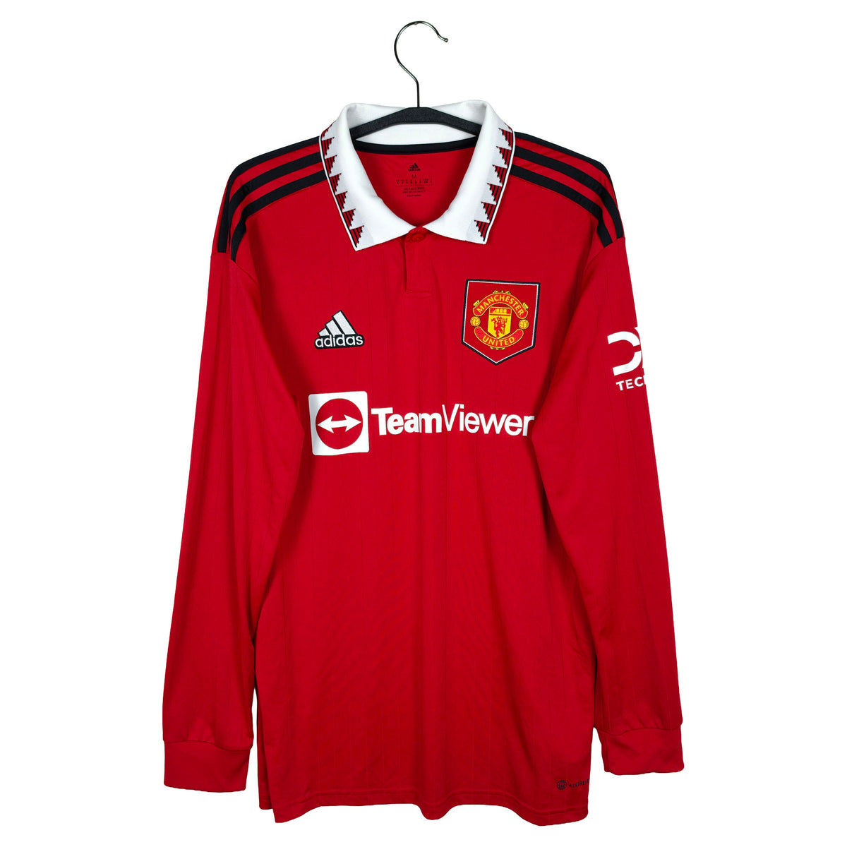 2022-23 Manchester United Home Shirt (LS) - front view