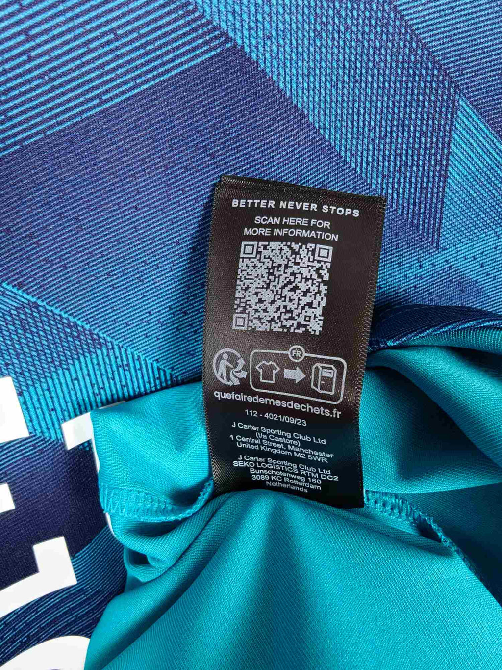 2023-24 Feyenoord Away Shirt - detailed view
