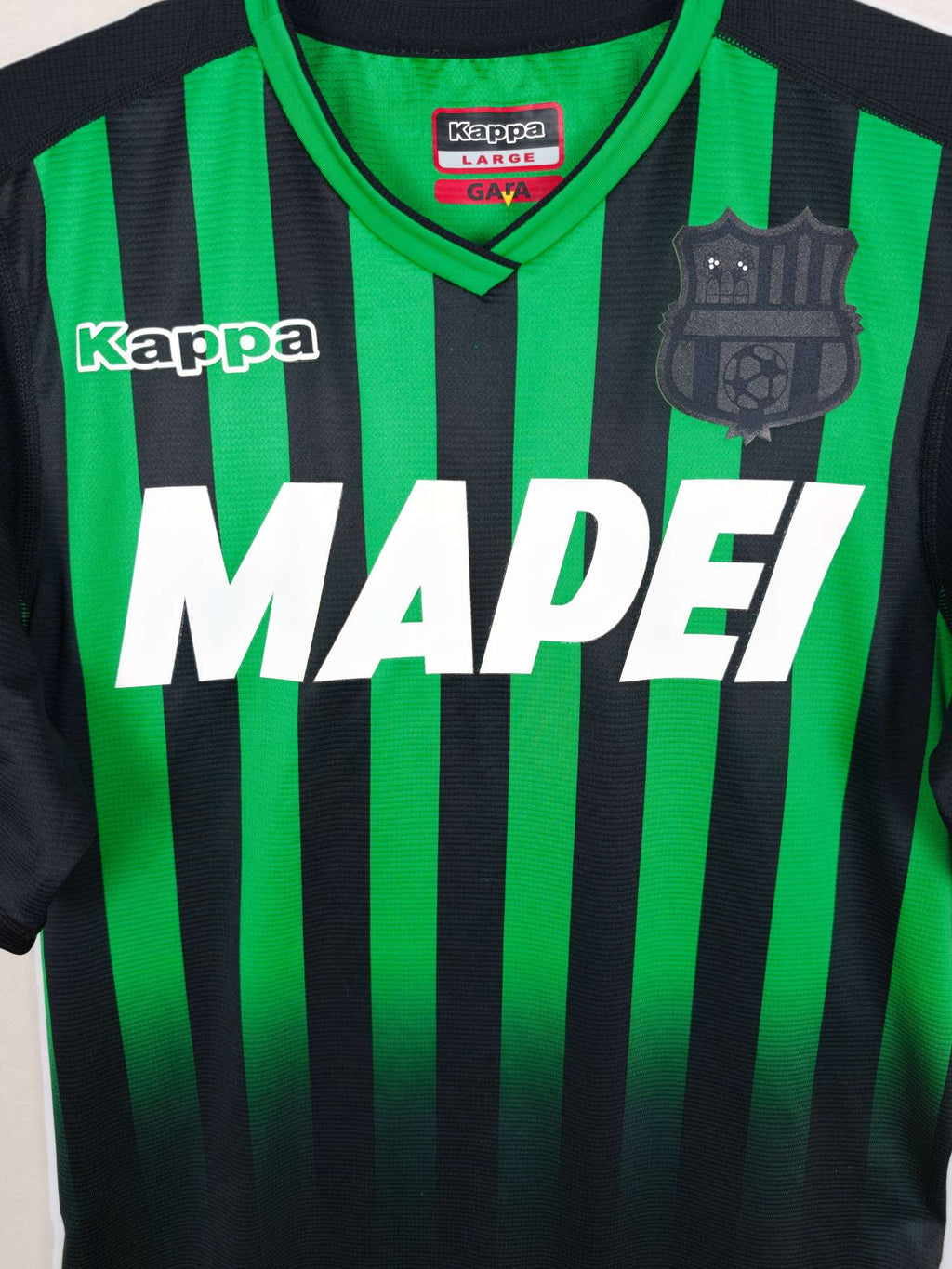 2018-19 Sassuolo Home Shirt - detailed view