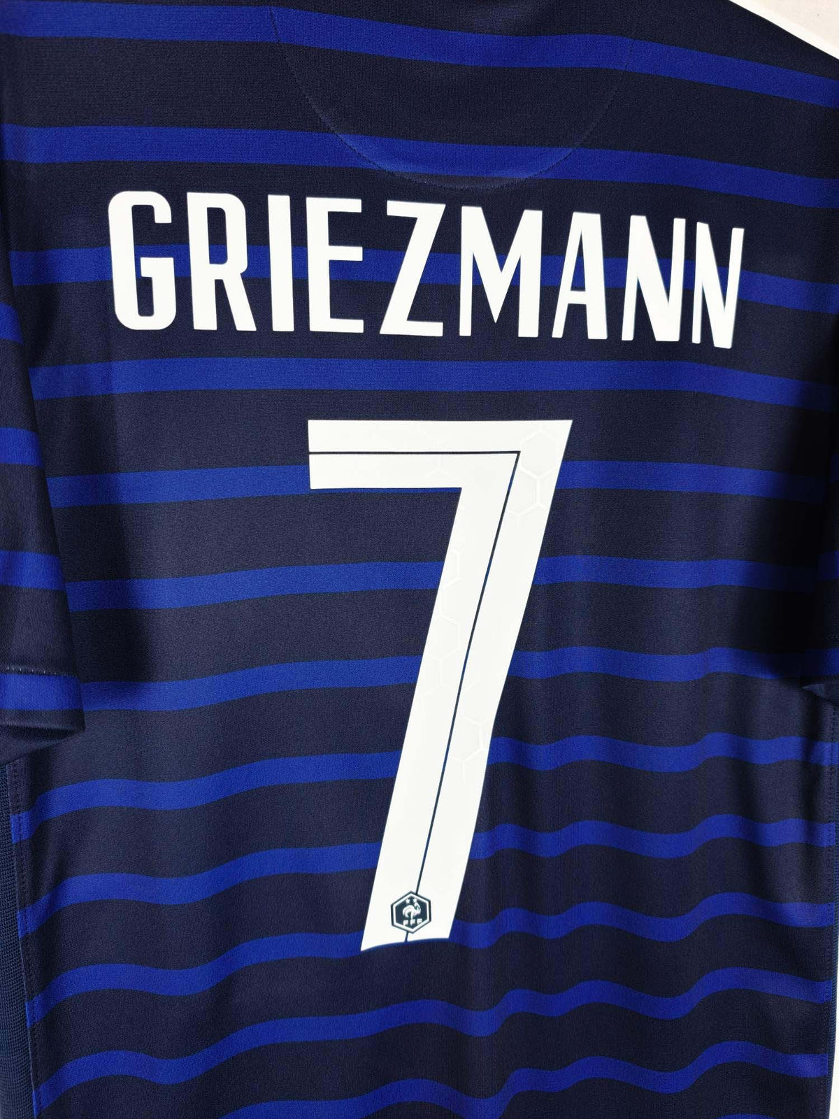 2020-21 France Home Shirt Griezmann #7 - detailed view
