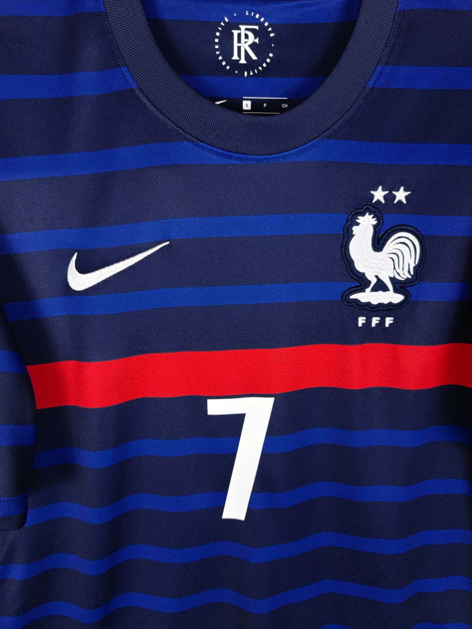 France 2020-21 Home Shirt Griezmann #7 | Size S