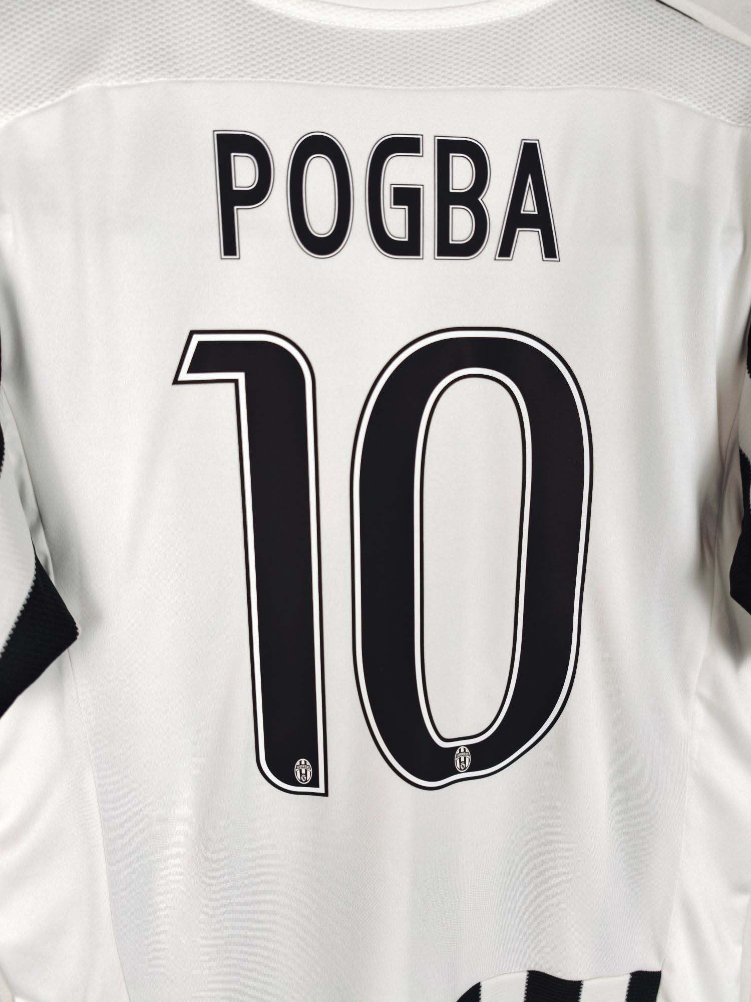 2015-16 Juventus Home Shirt Pogba #10
