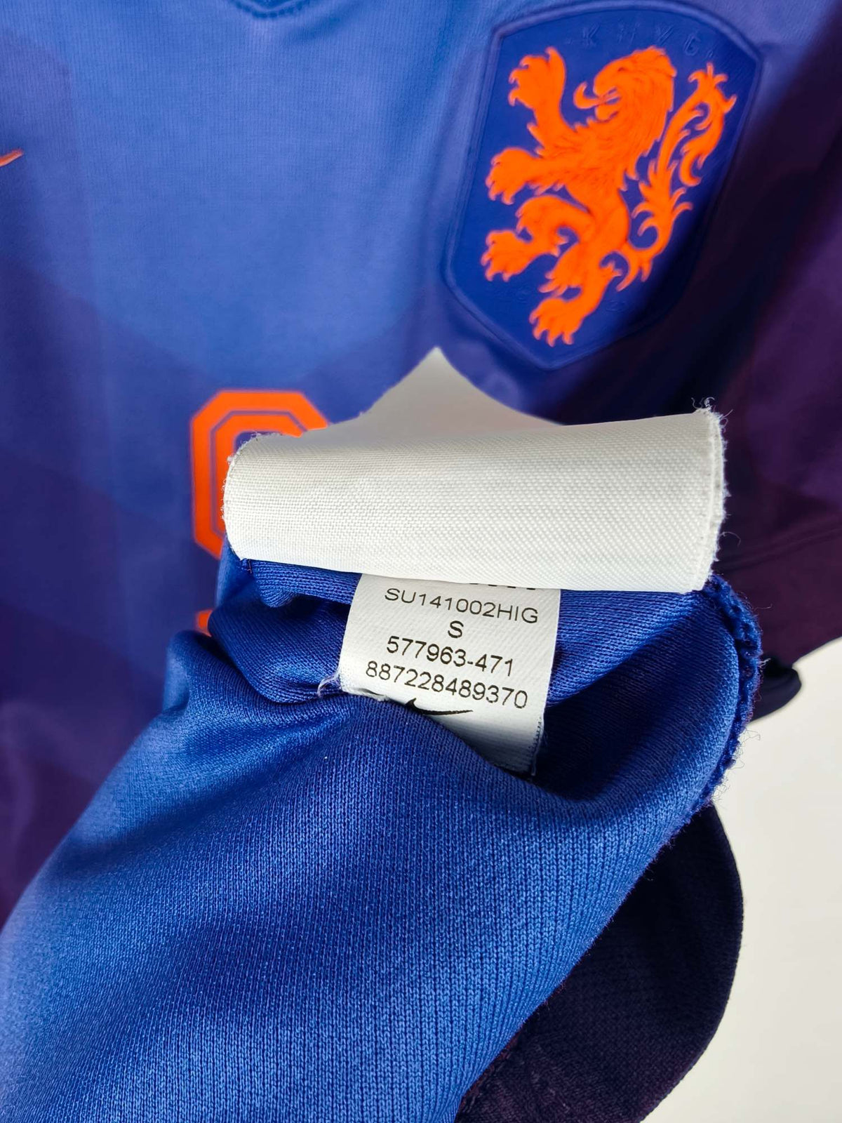 2014-15 Netherlands Away Shirt V. Persie #9