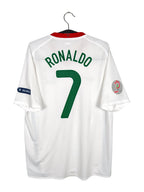 2008-10 Portugal Away Shirt Ronaldo #7