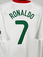 2008-10 Portugal Away Shirt Ronaldo #7