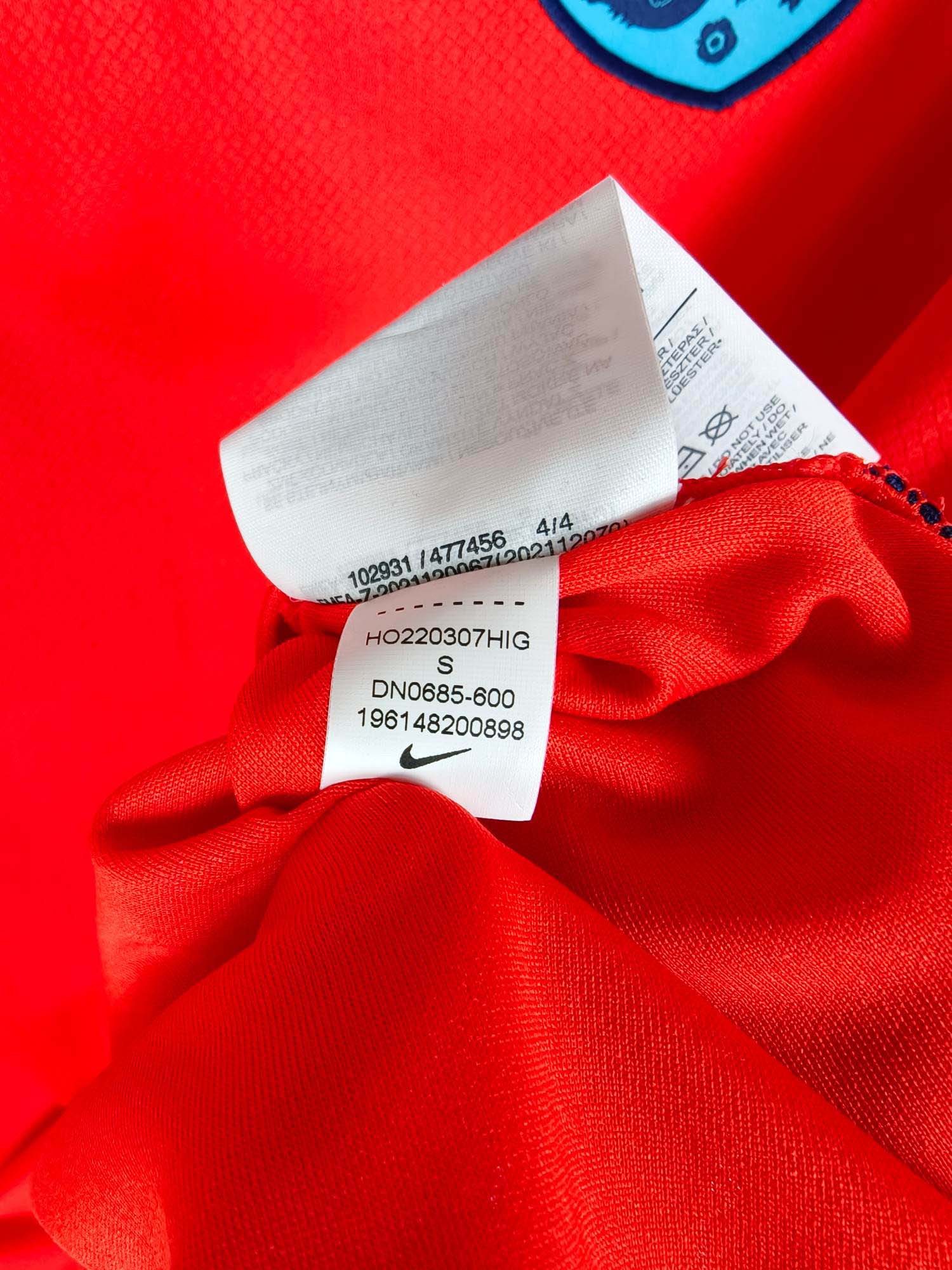 2022-23 England Away Shirt Kane #9