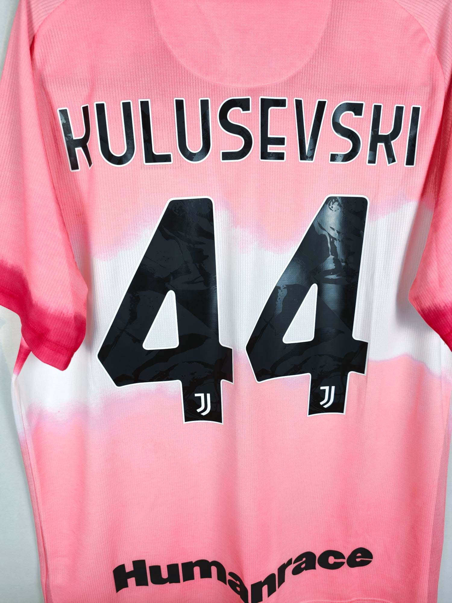 2020-21 Juventus Human Race Shirt Kulusevski #44