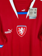 2022-23 Czech Republic Home Shirt - detailed view