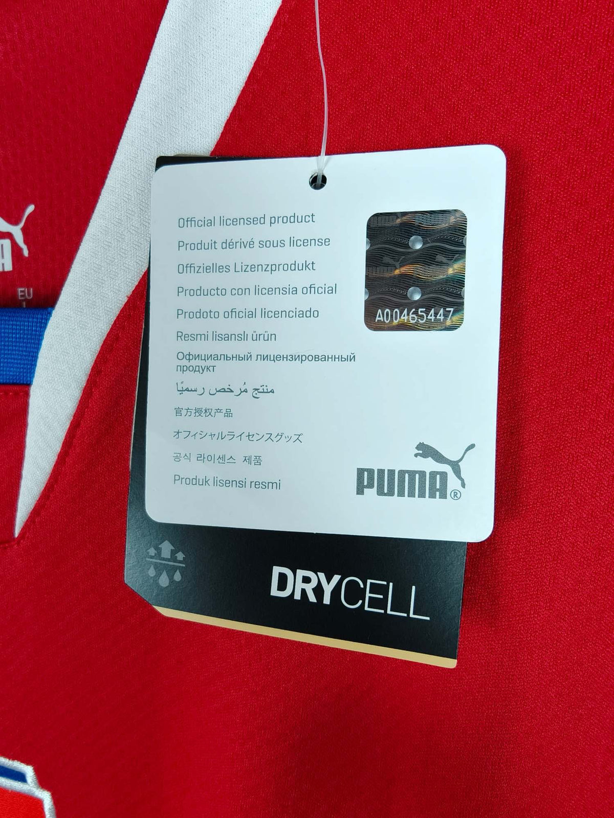 2022-23 Czech Republic Home Shirt - detailed view