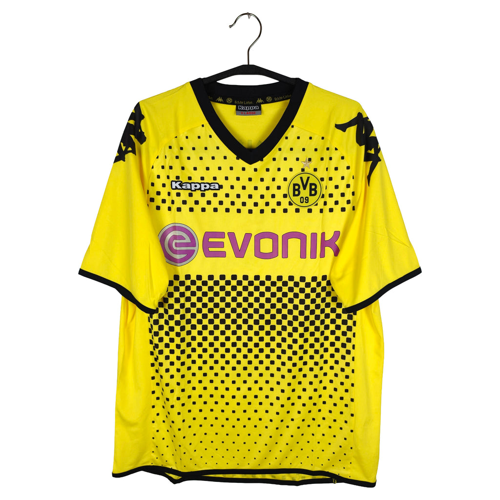 2011-12 Borussia Dortmund Home Shirt Lewandowski #9 - front view