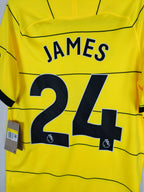 2021-22 Chelsea Away Shirt James #24 - detailed view