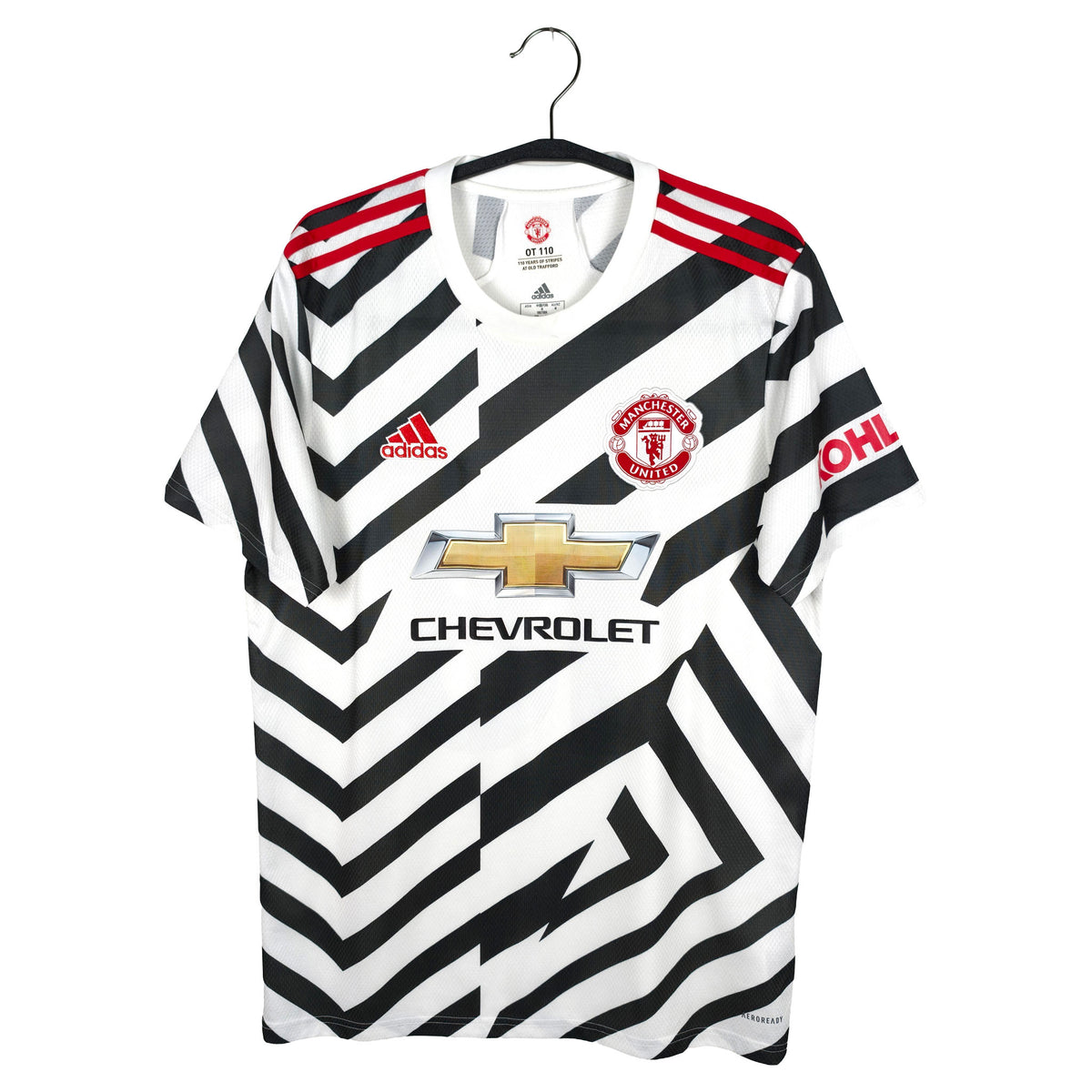 2020-21 Manchester United Third Shirt B. Fernandes #18 - front view