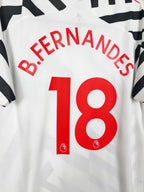 2020-21 Manchester United Third Shirt B. Fernandes #18 - detailed view
