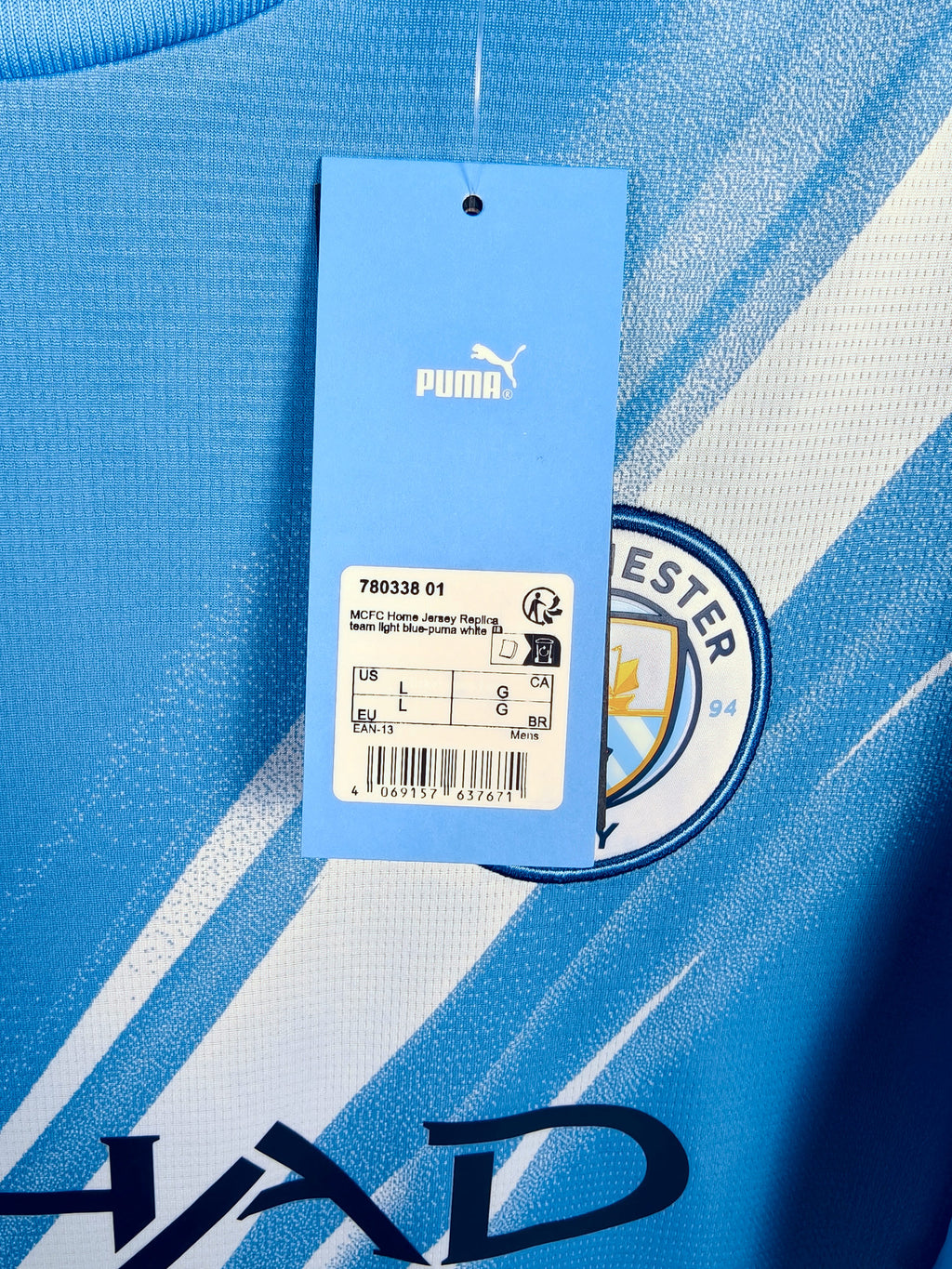 2025-26 Manchester City Home Shirt