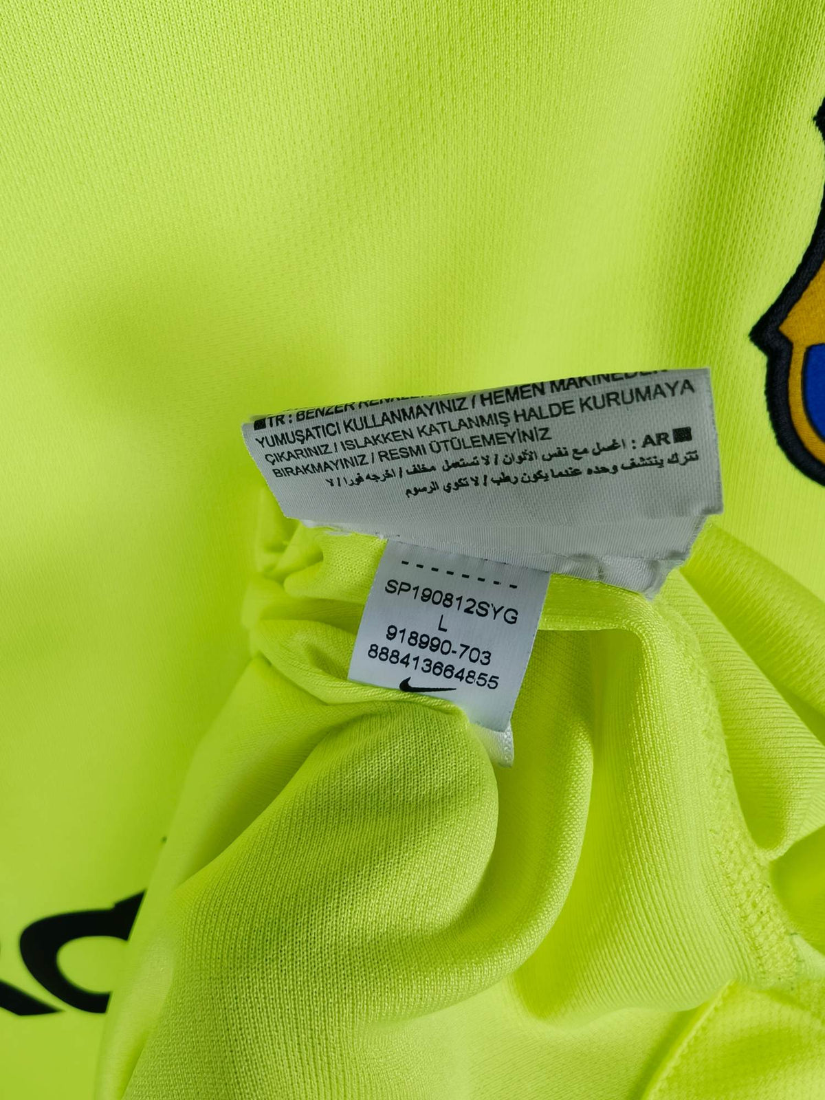 2018-19 Barcelona Away Shirt Messi #10