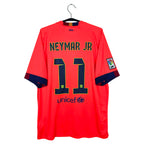 2014-15 Barcelona Away Shirt Neymar Jr #11 - back view