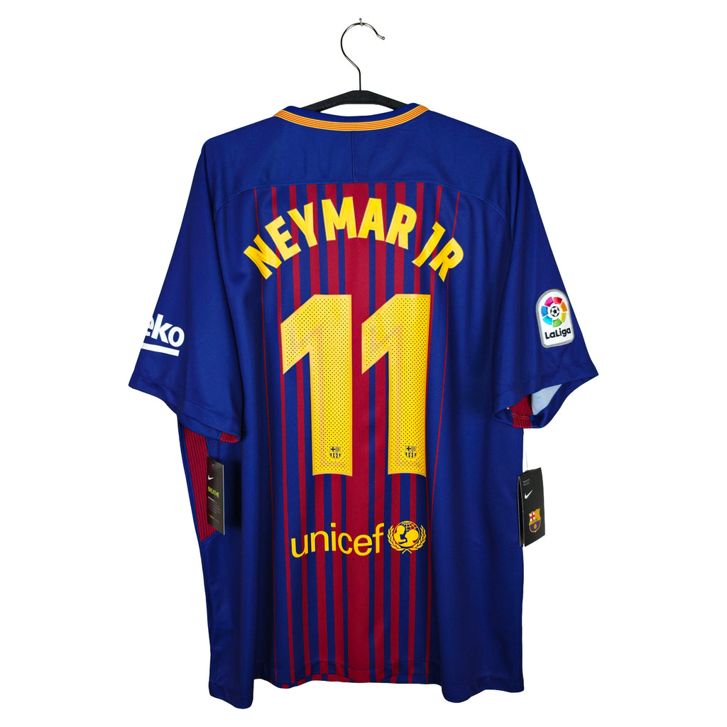 2017-18 Barcelona Home Shirt Neymar Jr #11 - back view