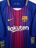 2017-18 Barcelona Home Shirt Neymar Jr #11 - detailed view