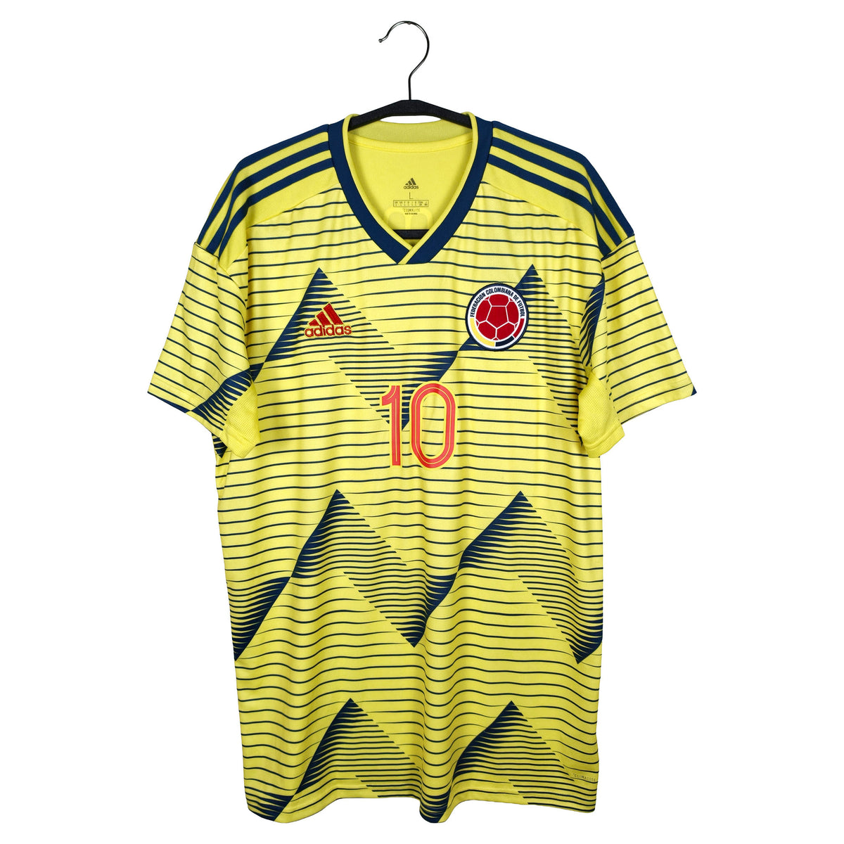 2019-20 Colombia Home Shirt James #10 - front view