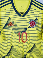 2019-20 Colombia Home Shirt James #10 - detailed view