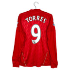 2010-12 Liverpool Home Shirt Torres #9 (LS) - back view