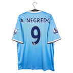 2013-14 Manchester City Home Shirt A. Negredo #9 - back view