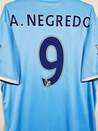 2013-14 Manchester City Home Shirt A. Negredo #9 - detailed view