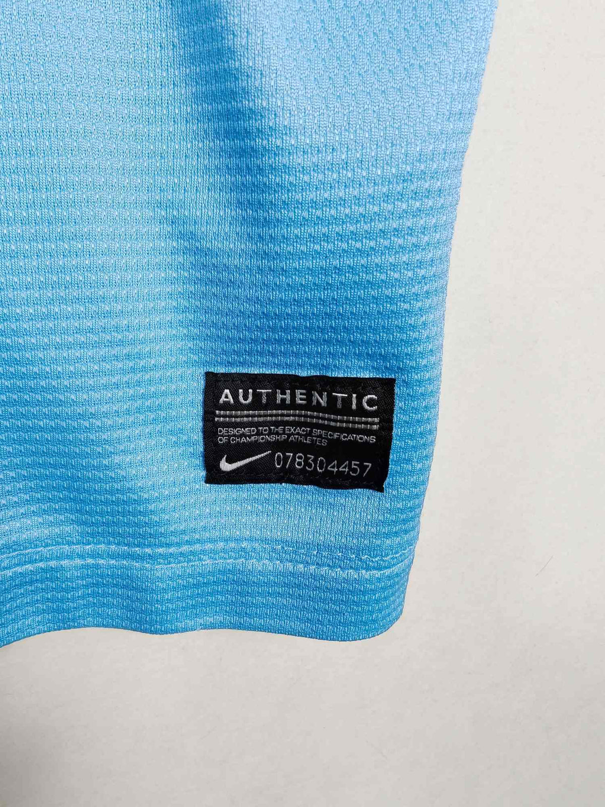 2013-14 Manchester City Home Shirt A. Negredo #9 - detailed view