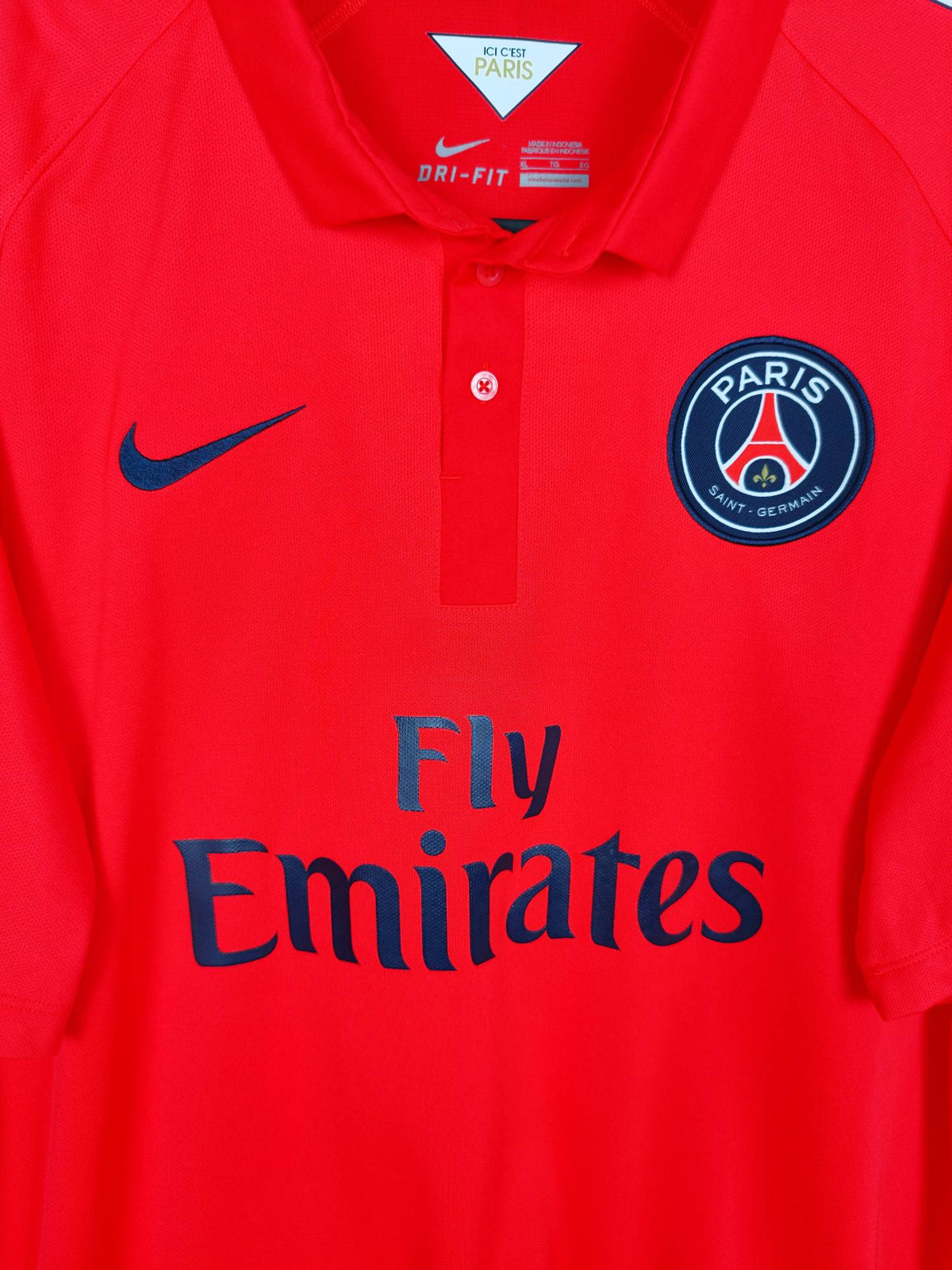 2014-15 Paris Saint-Germain Third Shirt Ibrahimovic #10 - detailed view