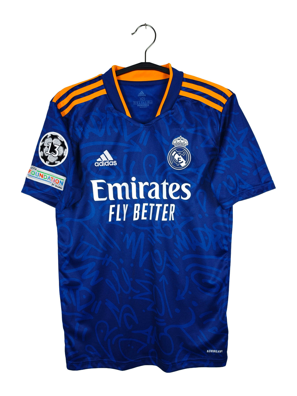 2021-22 Real Madrid Away Shirt Benzema #9