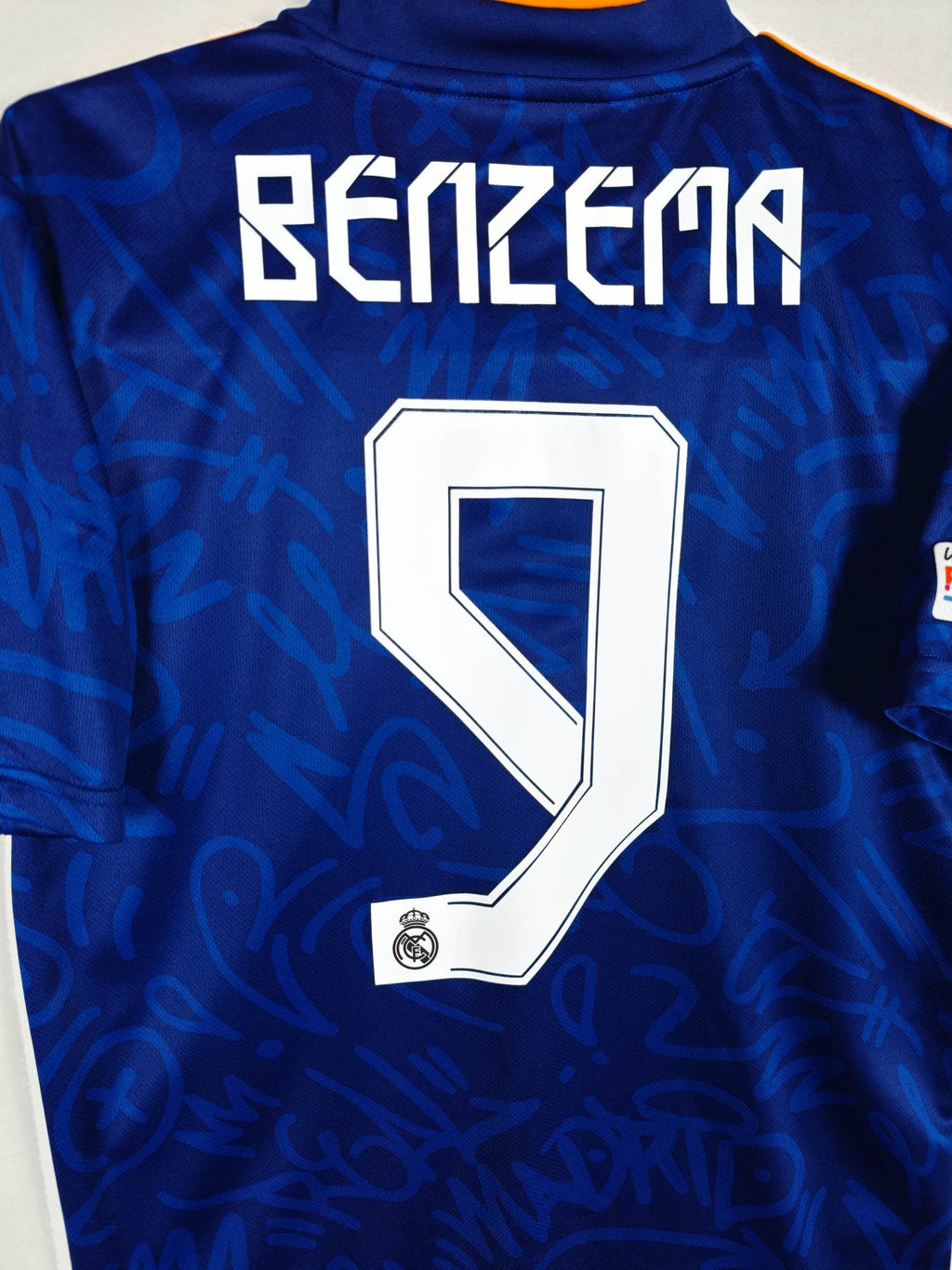 2021-22 Real Madrid Away Shirt Benzema #9