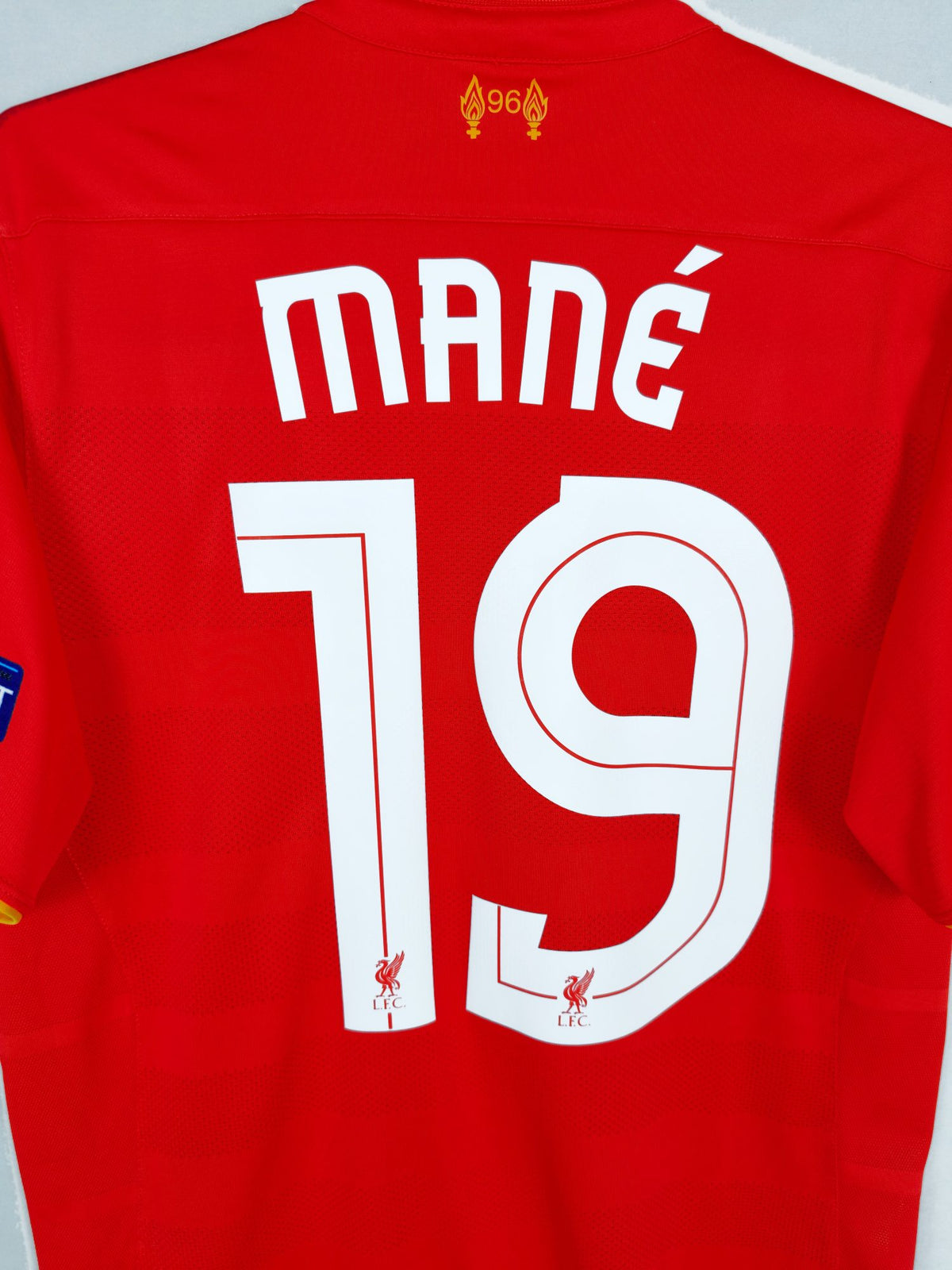 2016-17 Liverpool thuisshirt Mané #19