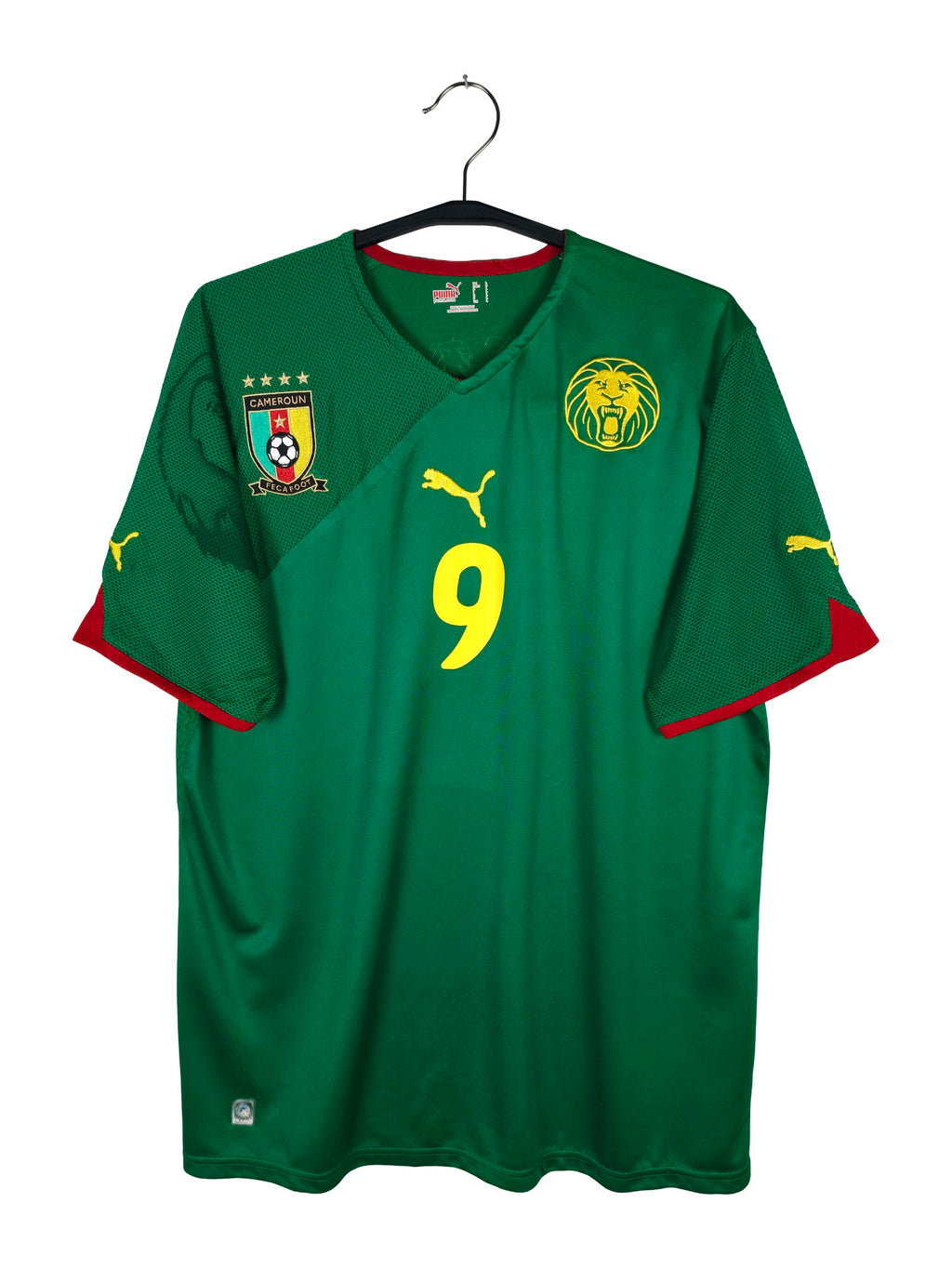2010-11 Cameroon Home Shirt Eto'o #9