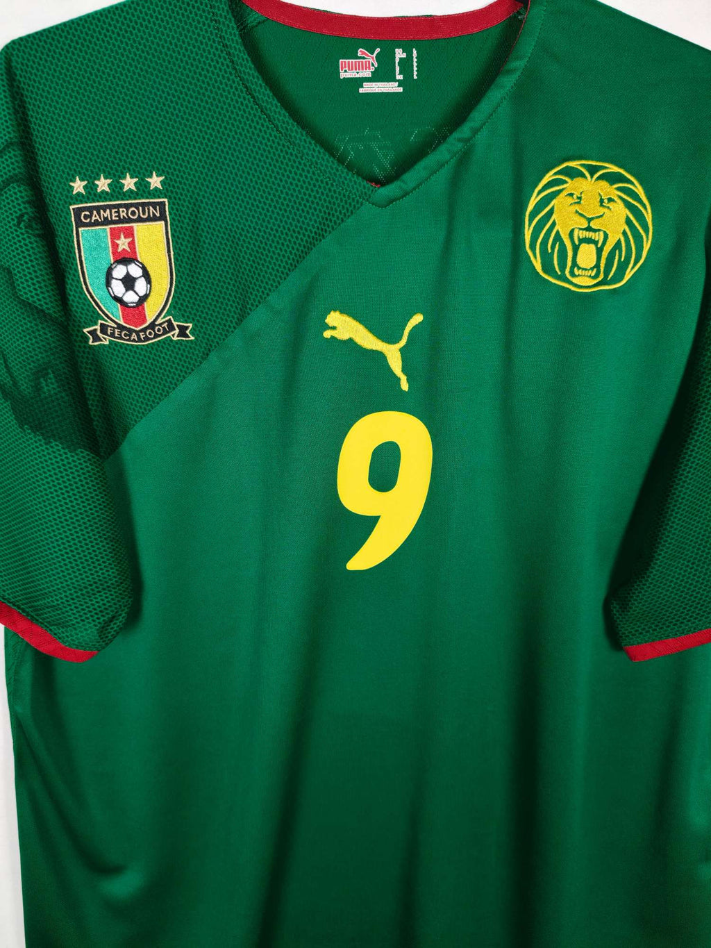 2010-11 Cameroon Home Shirt Eto'o #9
