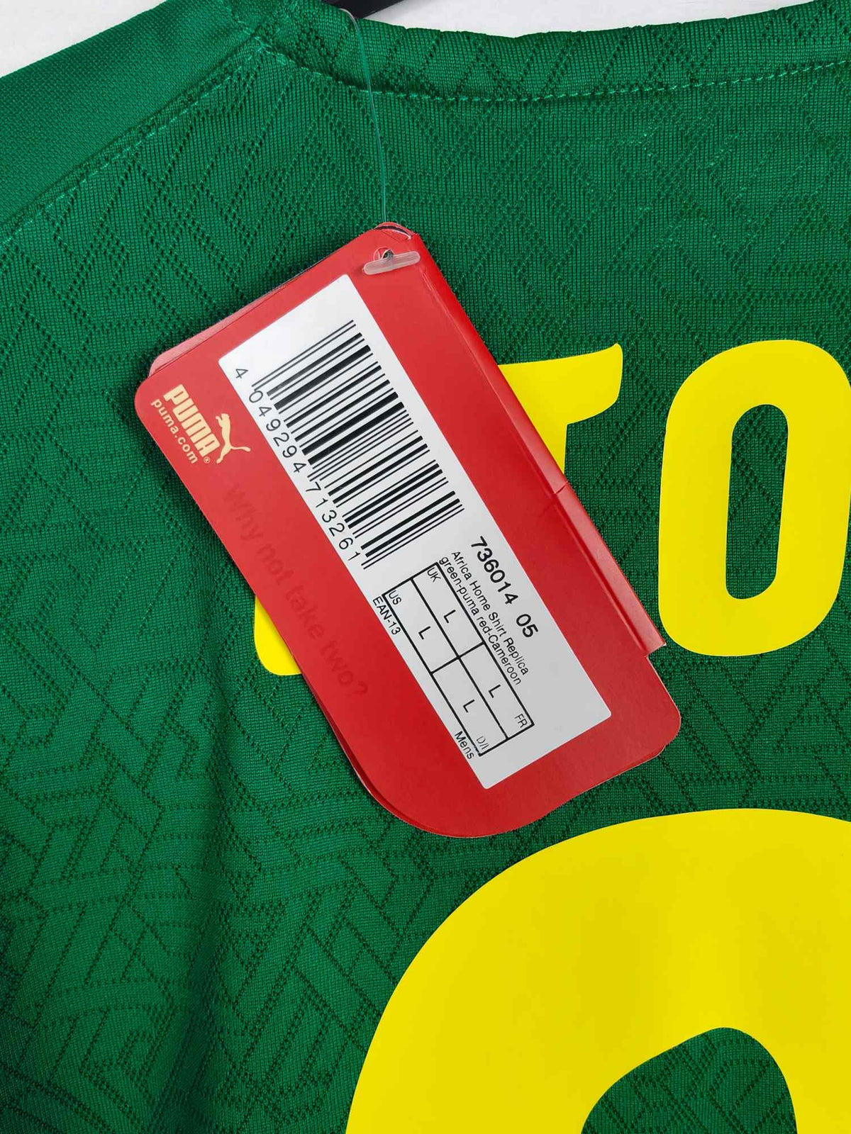 2010-11 Cameroon Home Shirt Eto'o #9