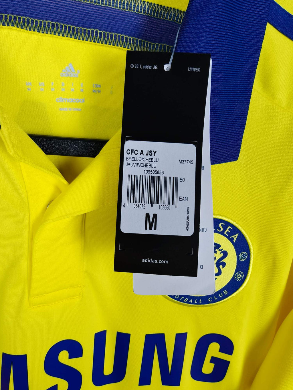 2014-15 Chelsea Away Shirt Hazard #10