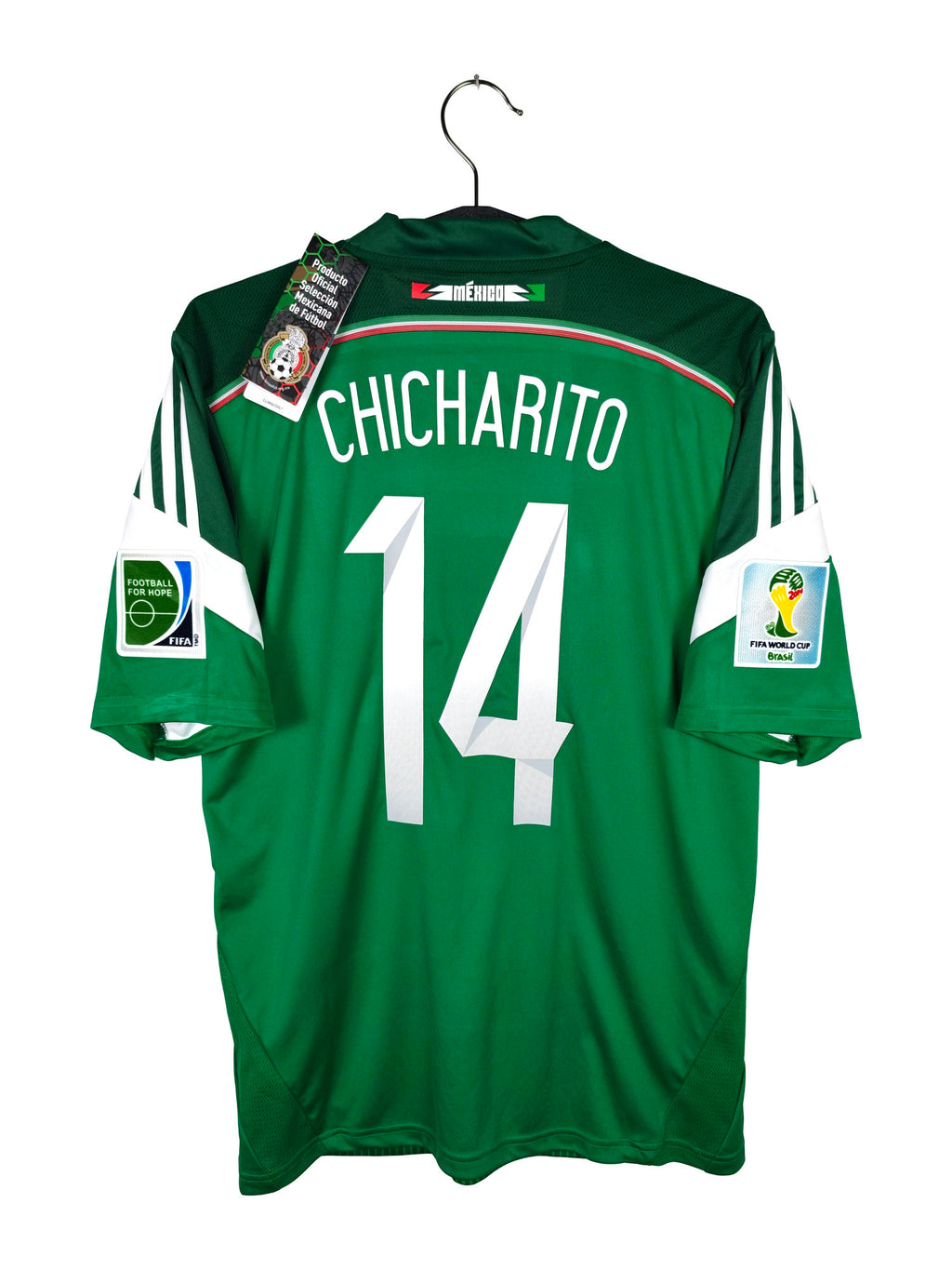 2014-15 Mexico Home Shirt Chicharito #14