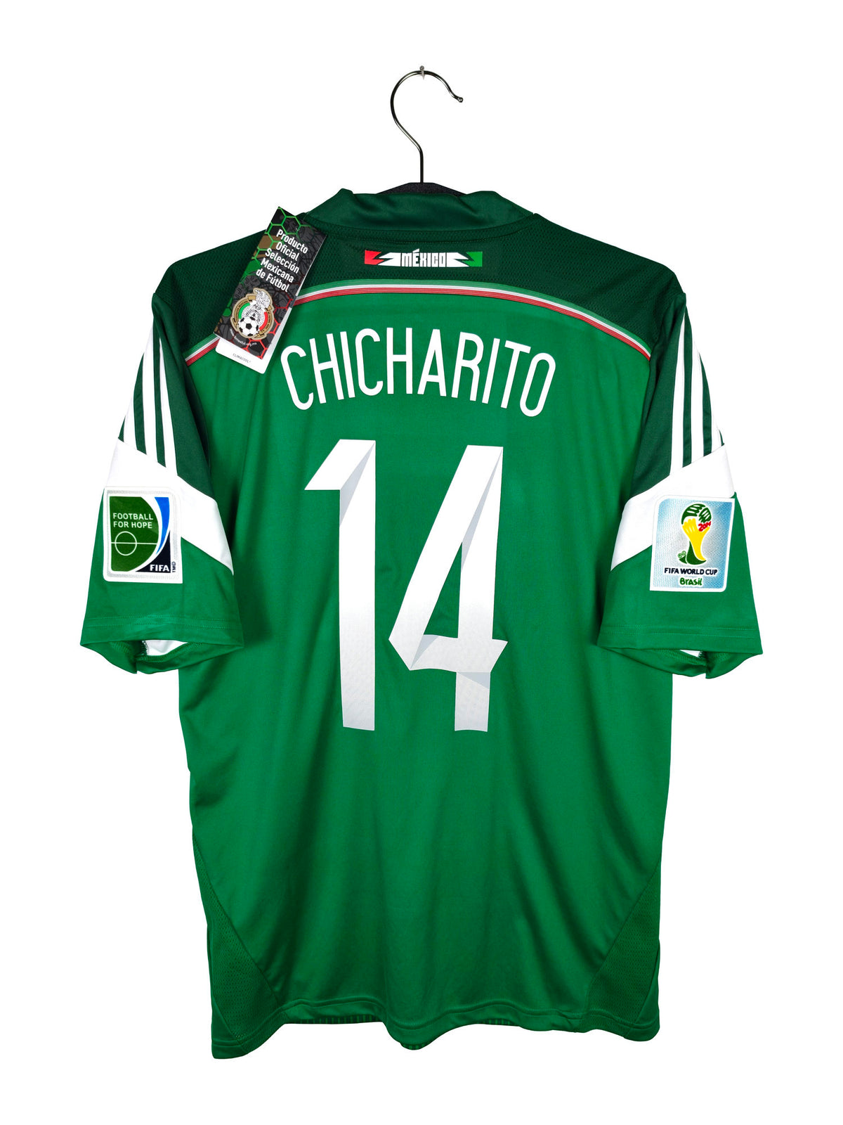 2014-15 Mexico Home Shirt Chicharito #14