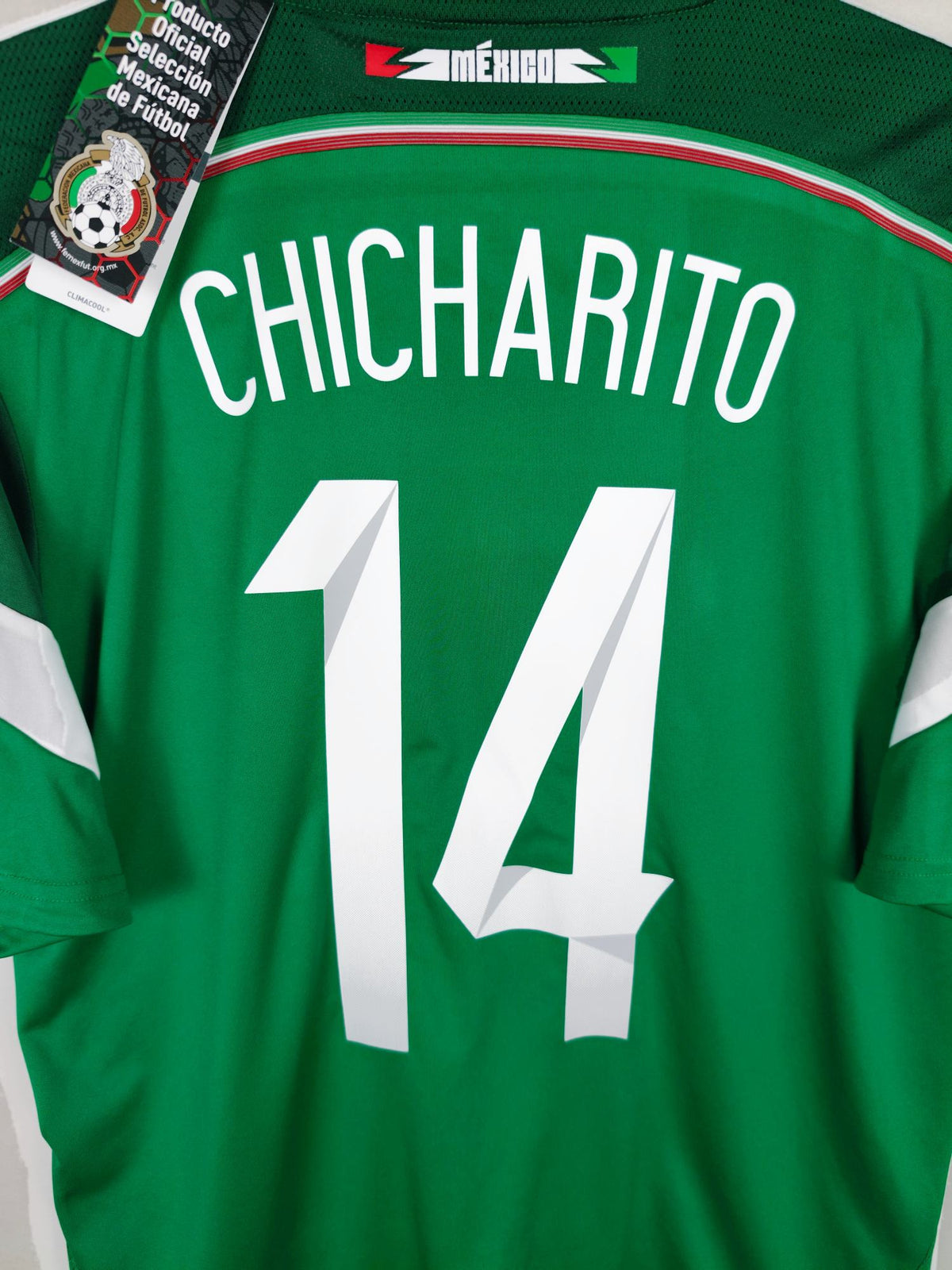2014-15 Mexico Home Shirt Chicharito #14