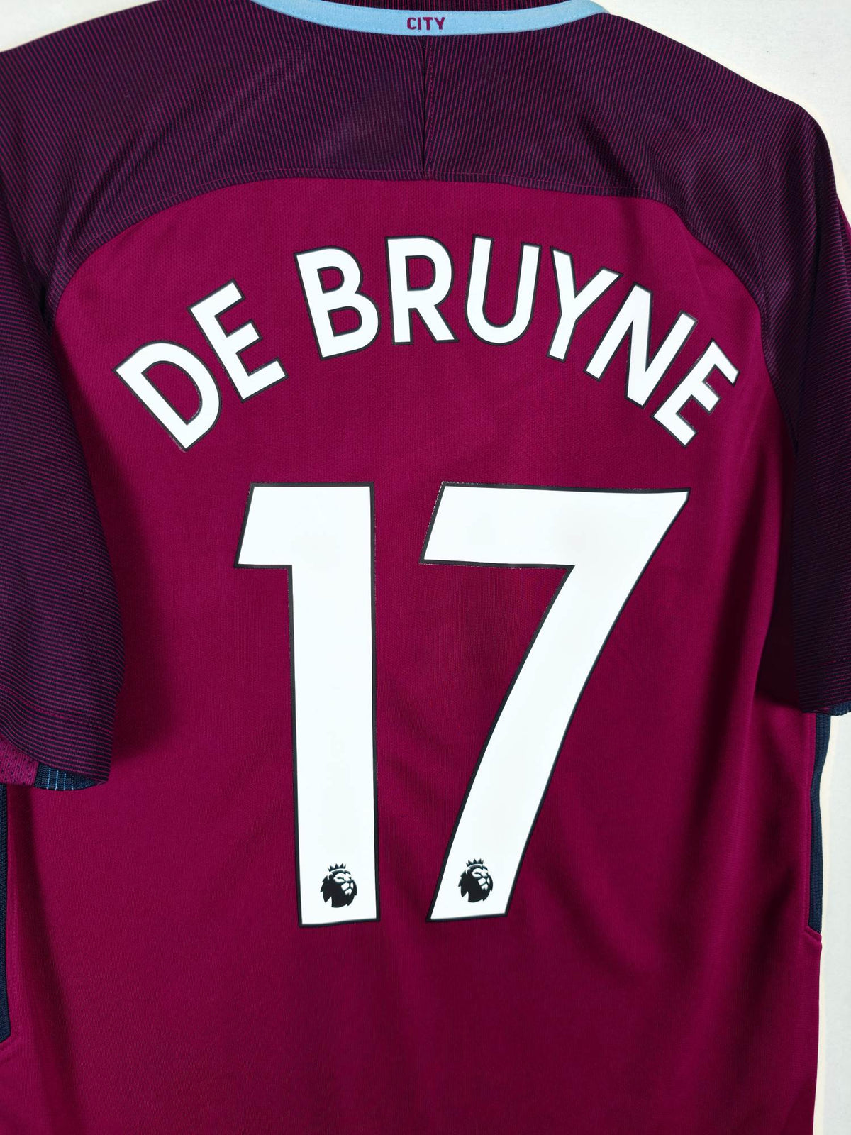 2017-18 Manchester City Away Shirt De Bruyne #17
