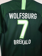 2019-20 Wolfsburg Home Shirt Brekalo #7