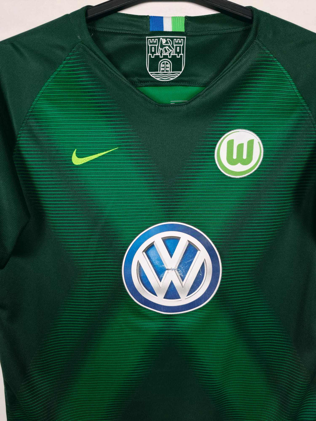 2018-19 Wolfsburg Home Shirt Roussillon #15