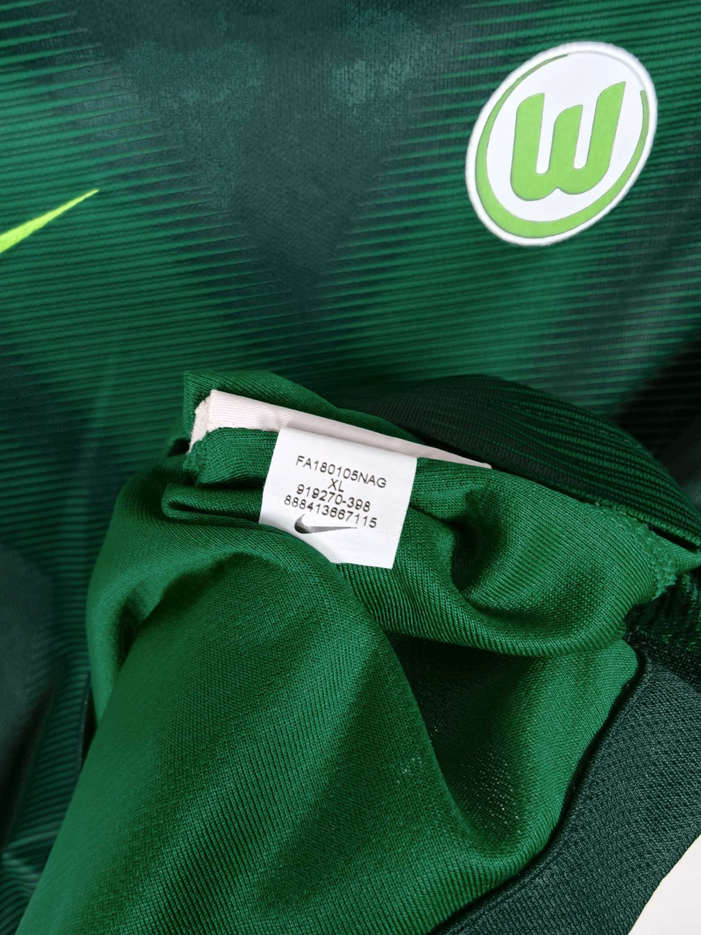 2018-19 Wolfsburg Home Shirt Roussillon #15