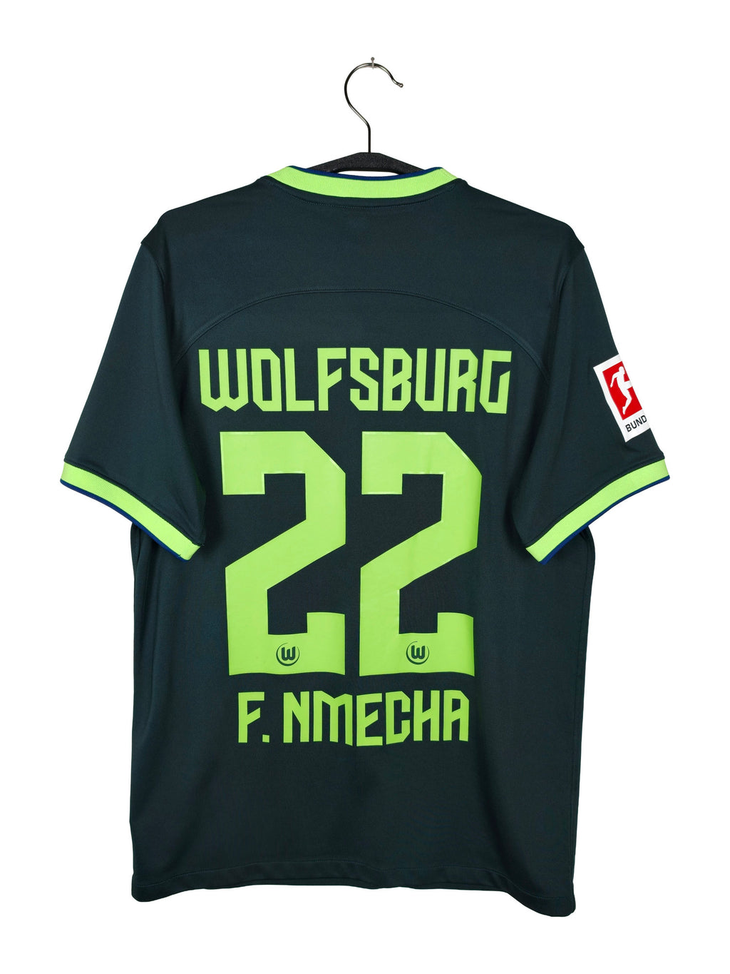 2022-23 Wolfsburg Away Shirt F. Nmecha #22