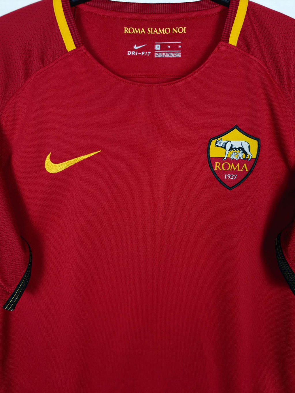 2017-18 AS Roma Home Shirt