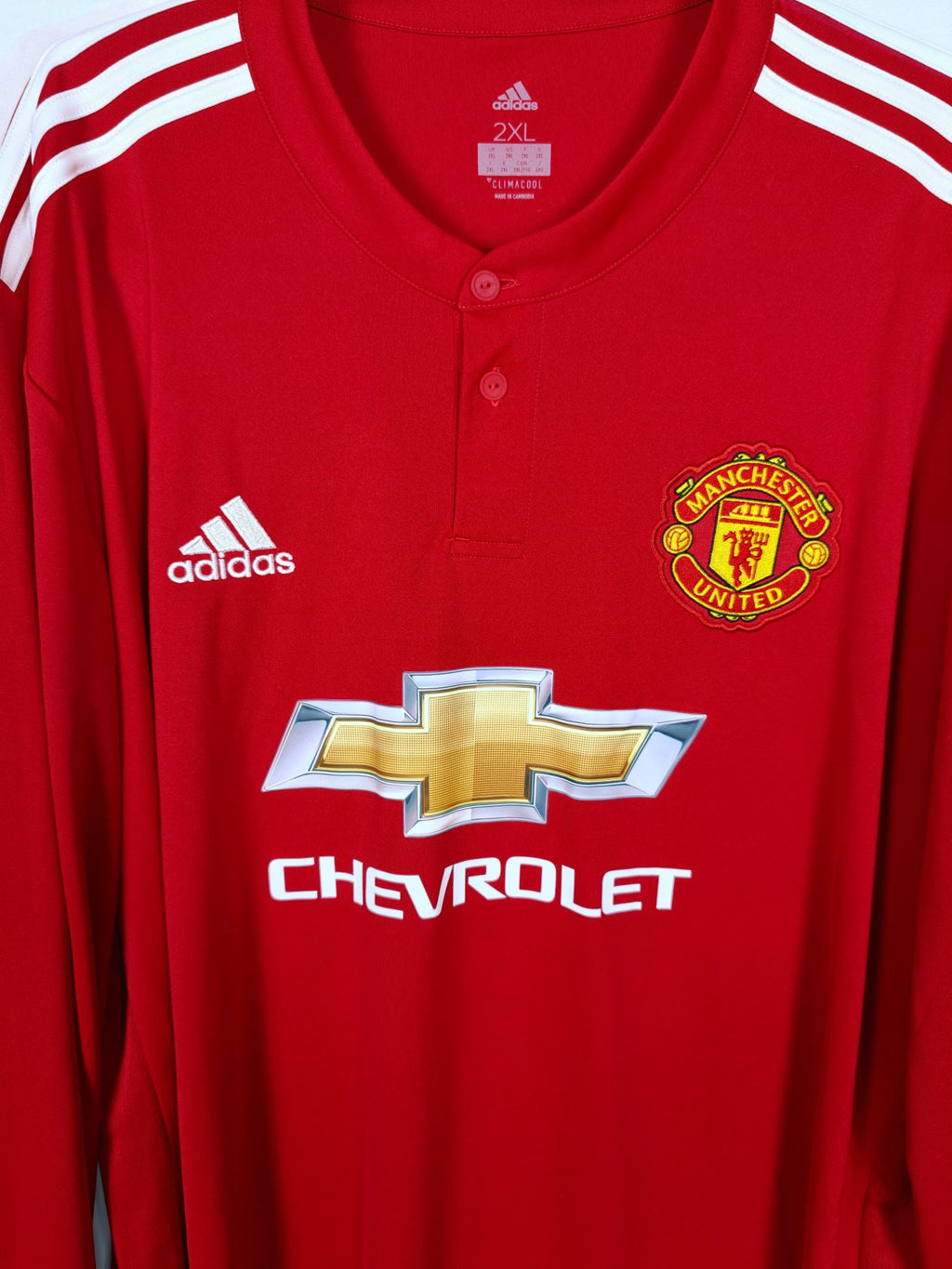 2016-17 Manchester United Home Shirt (LS)