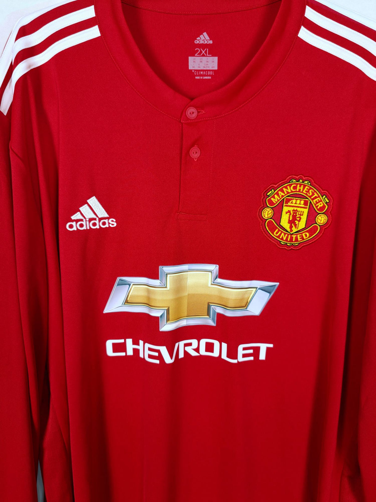 2016-17 Manchester United Home Shirt (LS)