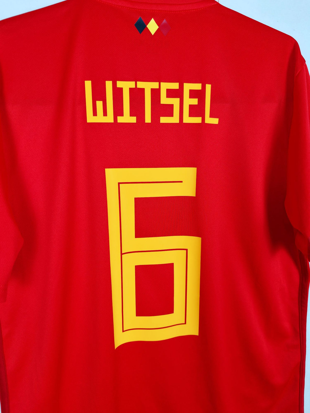 2018 Belgium Home Shirt Witsel #6
